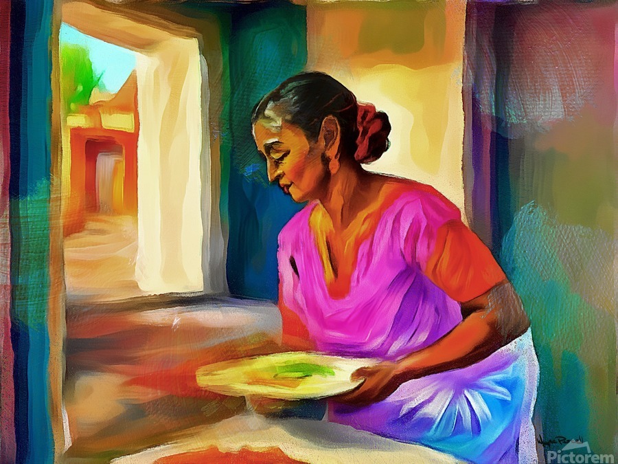 DIS AND DAT IN DE CARIBBEAN - Nani in De Kitchen  Print