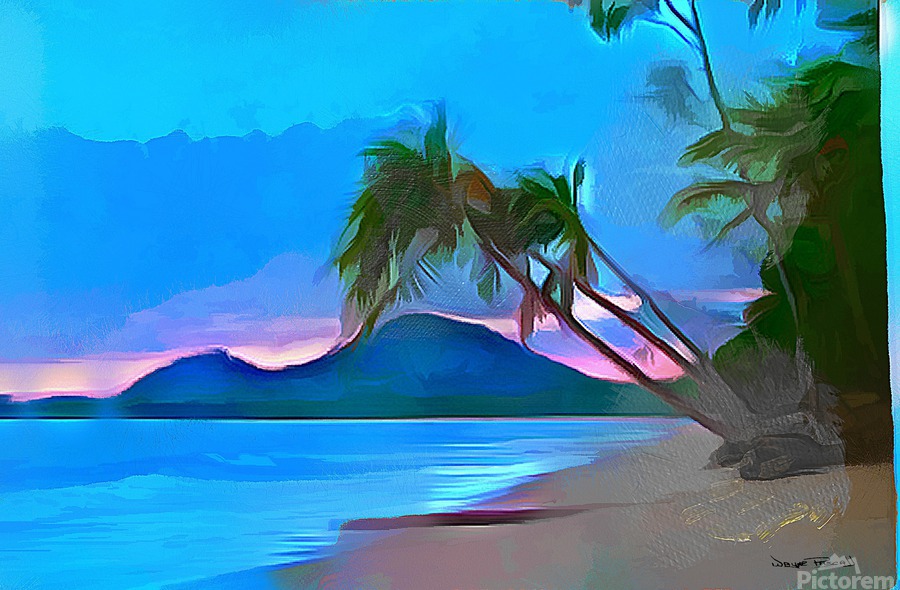 A Moment by The Coast  Print