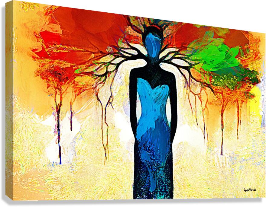 Tree Bleed Canvas Print