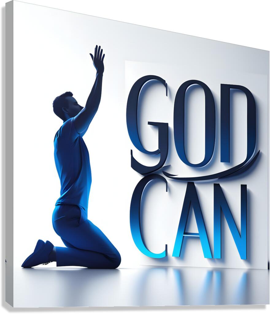 God Can   Canvas Print
