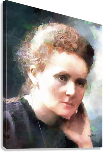 Marie Curie  Impression sur toile