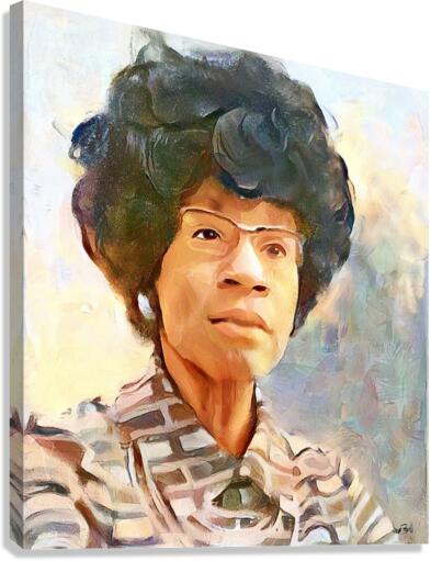 Shirley Chisholm   Impression sur toile