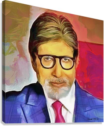 Amitabh Bachchan  Impression sur toile