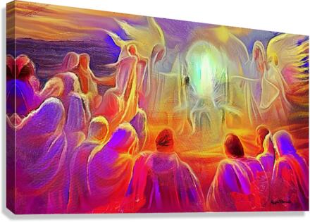 DREAMS OF HEAVEN - Throne of God  Canvas Print