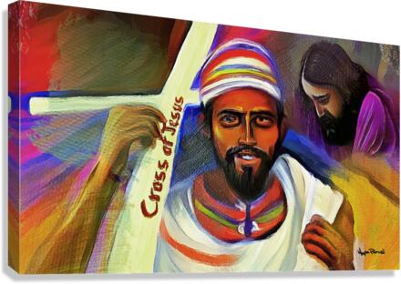 Simon of Cyrene  Canvas Print