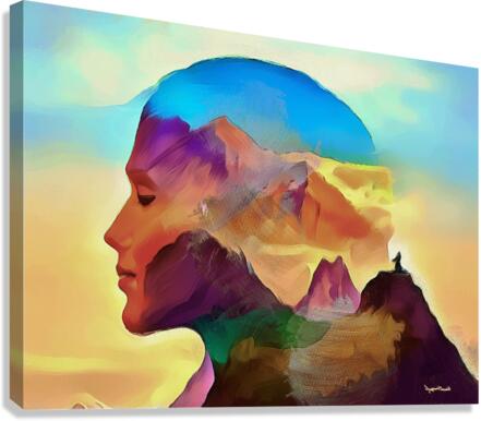 Double Vision  Canvas Print