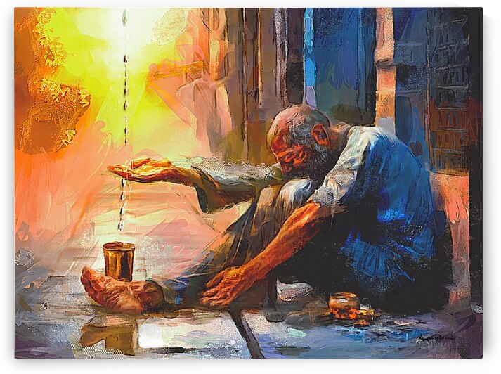 A Tear  Drop from Heaven by Wayne Pascall Art