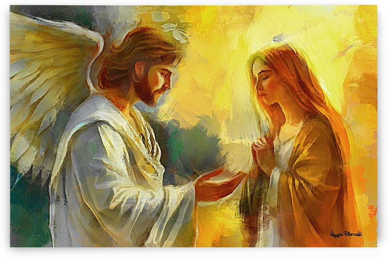 The Annunciation by Wayne Pascall Art