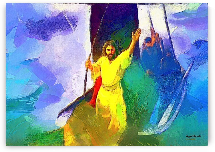 Peace in The Storm by Wayne Pascall Art