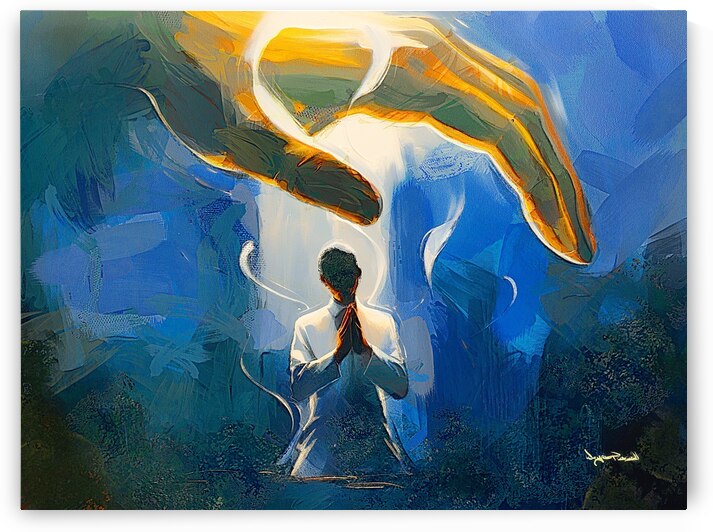 Gods Protection by Wayne Pascall Art