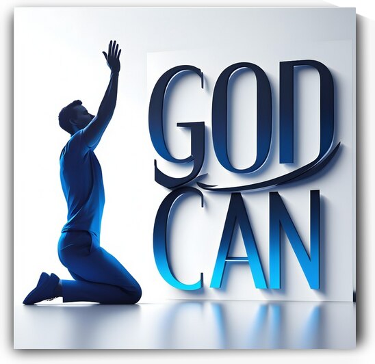 God Can   by Wayne Pascall Art