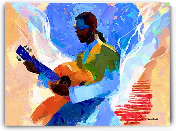 Strings and Chords by Wayne Pascall Art