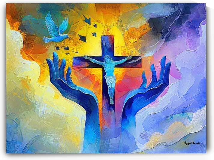 Sacrifice of The Son  by Wayne Pascall Art