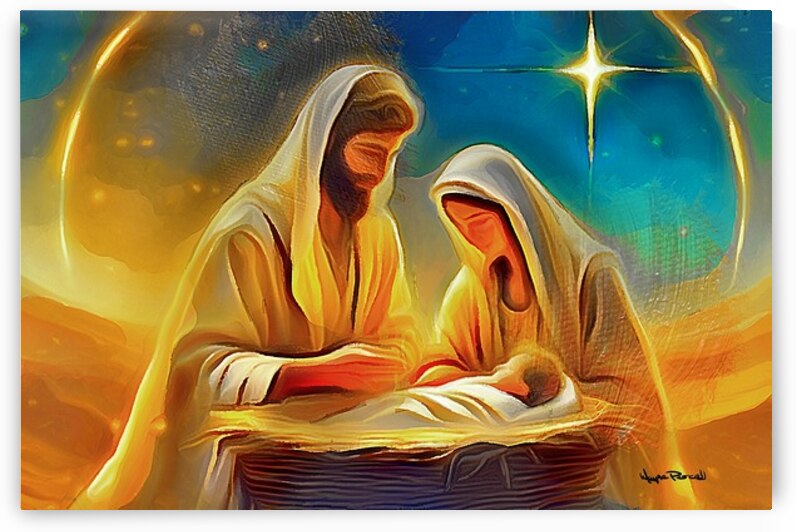 Emannuel: God with Us  by Wayne Pascall Art