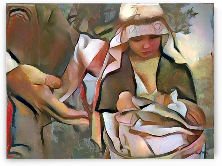 THE MASTERS HANDS: Provider by Wayne Pascall Art