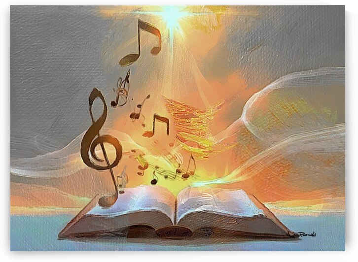 Scripture Song by Wayne Pascall Art