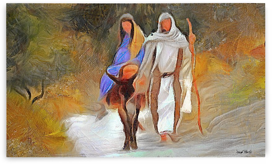 The Nativity by Wayne Pascall Art