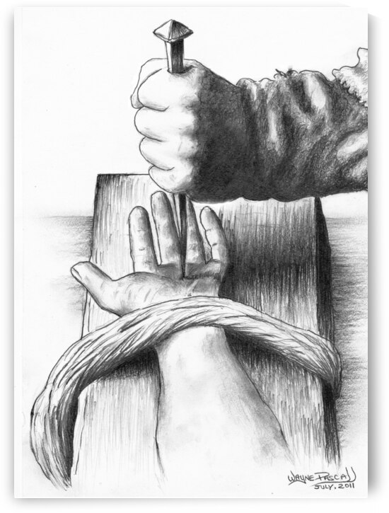 Pierced  by Wayne Pascall Art