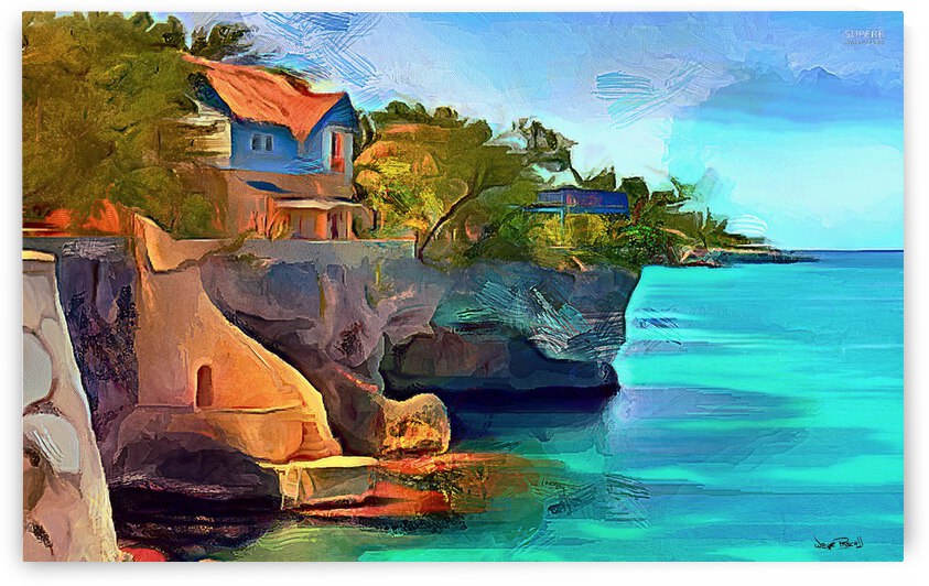 The Bay by Wayne Pascall Art