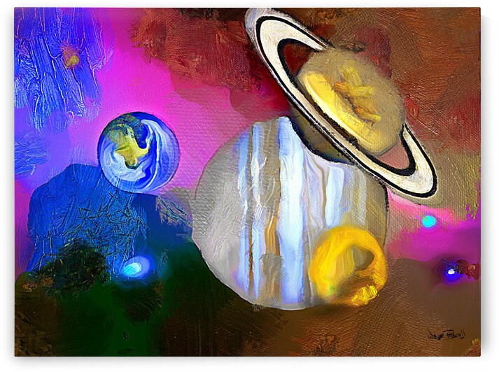 Lost in Space - 2 by Wayne Pascall Art
