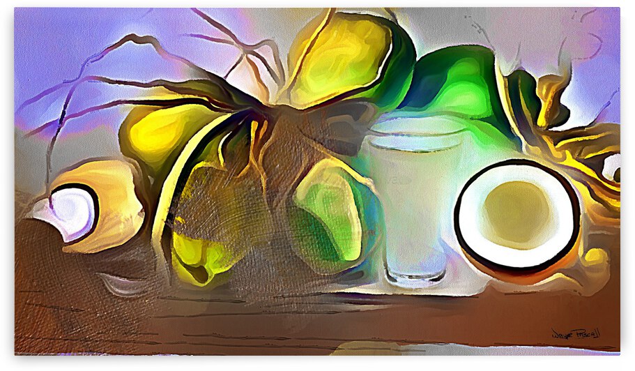 coconut delight by Wayne Pascall Art