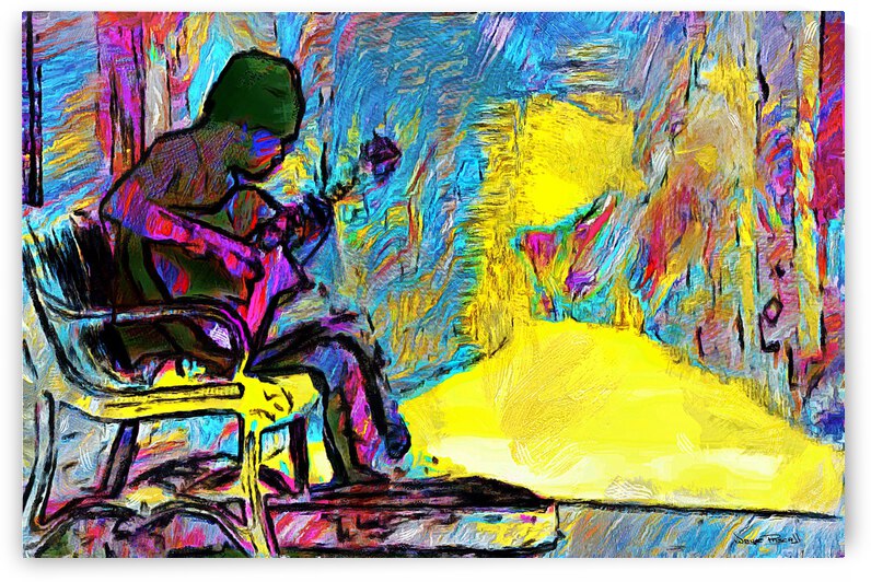 GUITAR KALEIDOSCOPE by Wayne Pascall Art