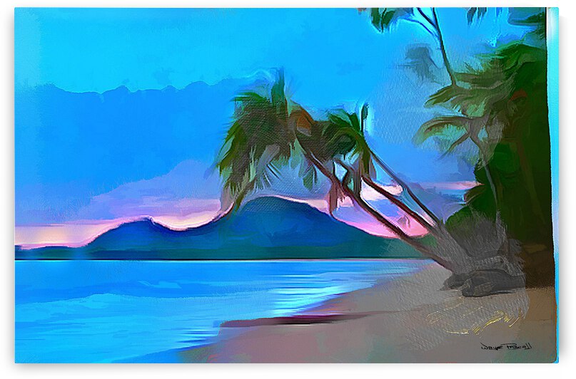 A Moment by The Coast by Wayne Pascall Art