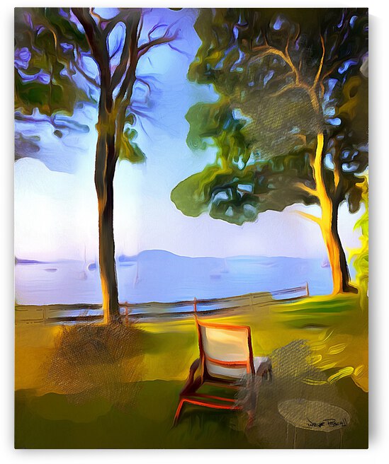 Relax Near the Trees by Wayne Pascall Art