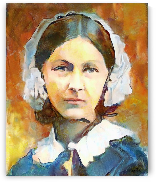 Florence Nightingale by Wayne Pascall Art
