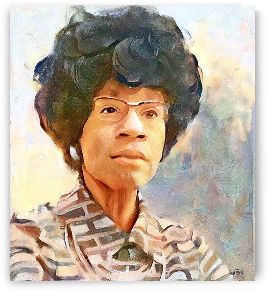 Shirley Chisholm  by Wayne Pascall Art