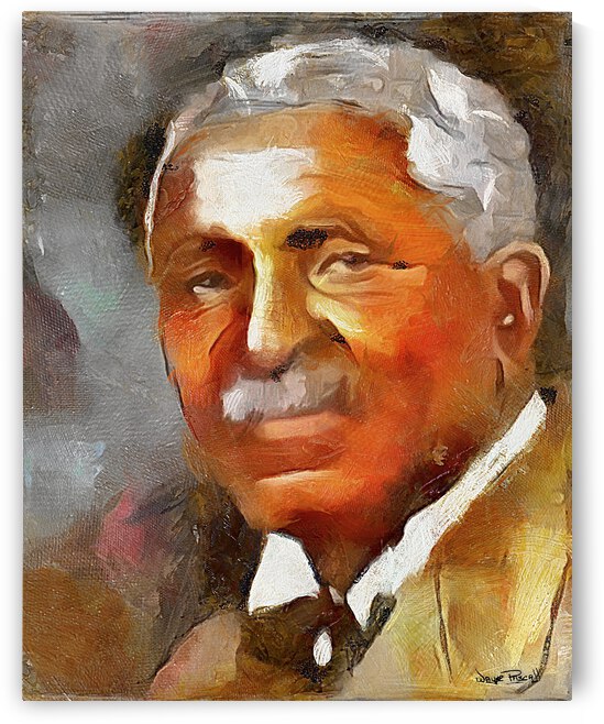 George Carver by Wayne Pascall Art
