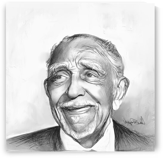 Joseph Lowery by Wayne Pascall Art