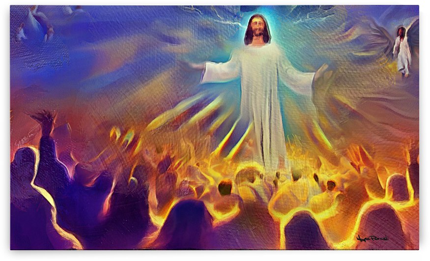 COMING BACK FOR HIS BRIDE by Wayne Pascall Art