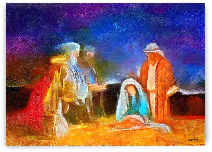 A Child is Born by Wayne Pascall Art