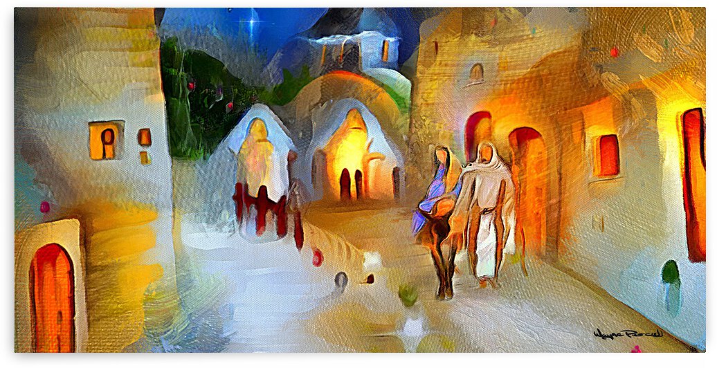 NO ROOM IN THE INN by Wayne Pascall Art