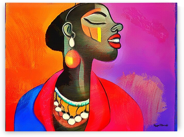 Elegant Lady by Wayne Pascall Art