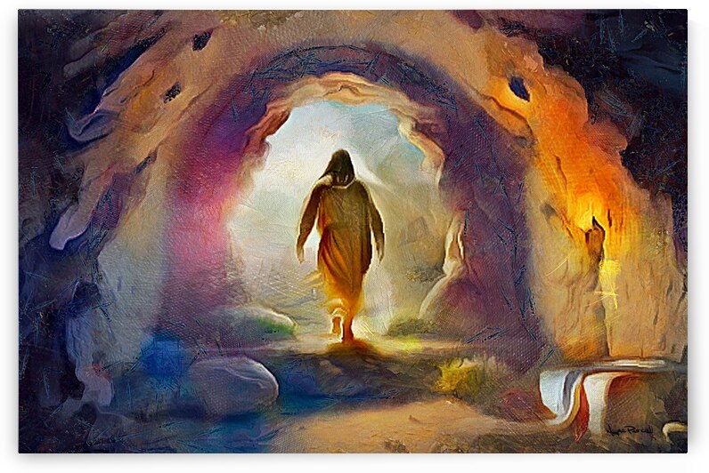 The Resurrection and The Life by Wayne Pascall Art