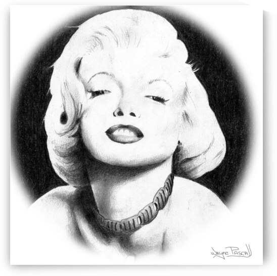 Marilyn by Wayne Pascall Art