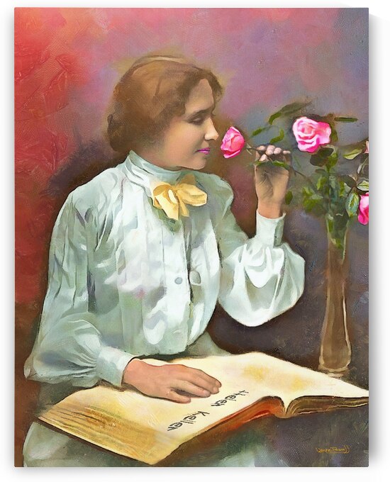 HELEN KELLER    by Wayne Pascall Art