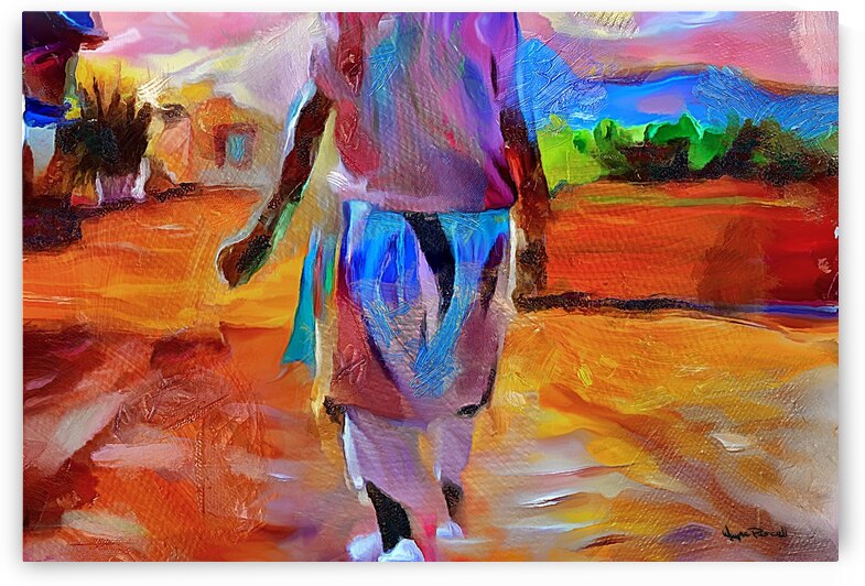 A WALK IN DA HOOD by Wayne Pascall Art