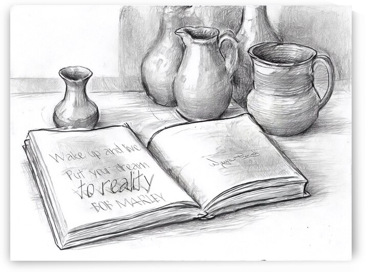 WAKE UP AND LIVE by Wayne Pascall Art