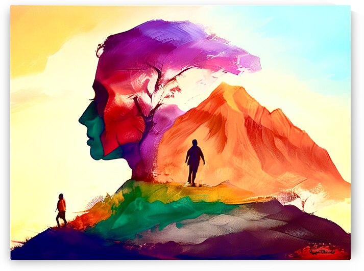 Triple Vision by Wayne Pascall Art