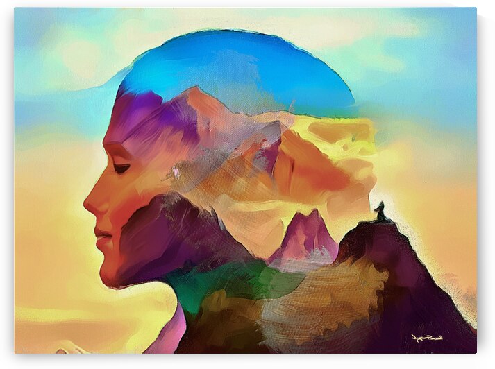 Double Vision by Wayne Pascall Art