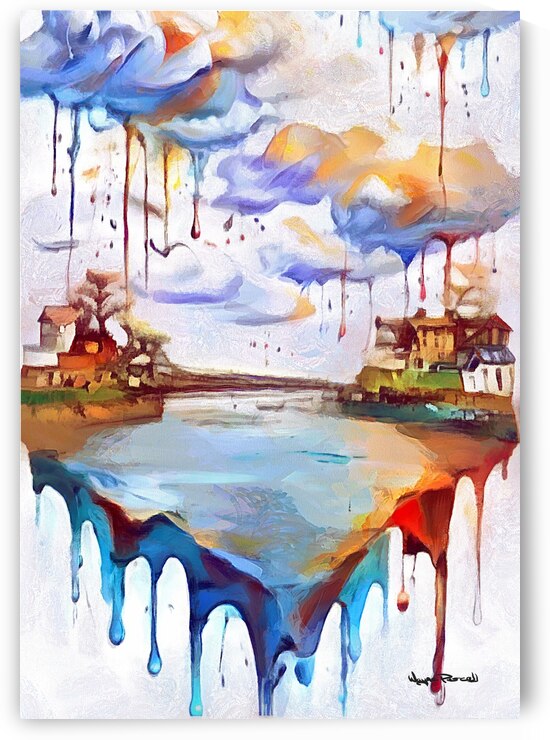 Drip and Flow 2 U by Wayne Pascall Art