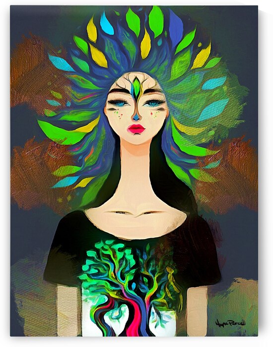 Nature Girl by Wayne Pascall Art