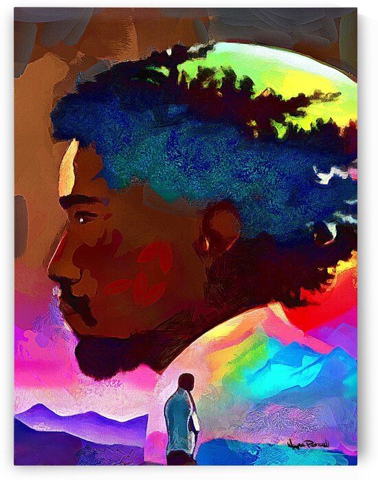 DOUBLE VISION - THE GUY INSIDE by Wayne Pascall Art