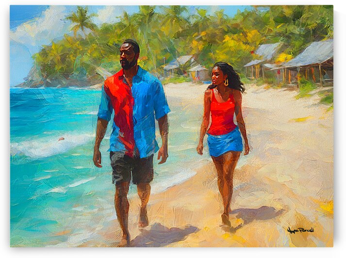 NATURE WALKS - A Walk on the Beach by Wayne Pascall Art