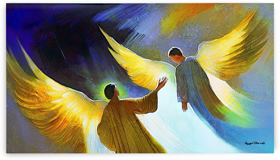 FLIGHT OF THE ANGELS by Wayne Pascall Art