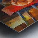 JESUS IN YOUR CORNER - Round 2 Metal print