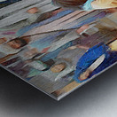 Cast the First Stone Metal print